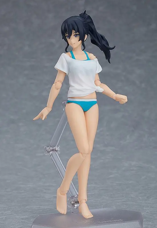 Original Character Figma Female Swimsuit Body (Makoto) akciófigura 13 cm termékfotó