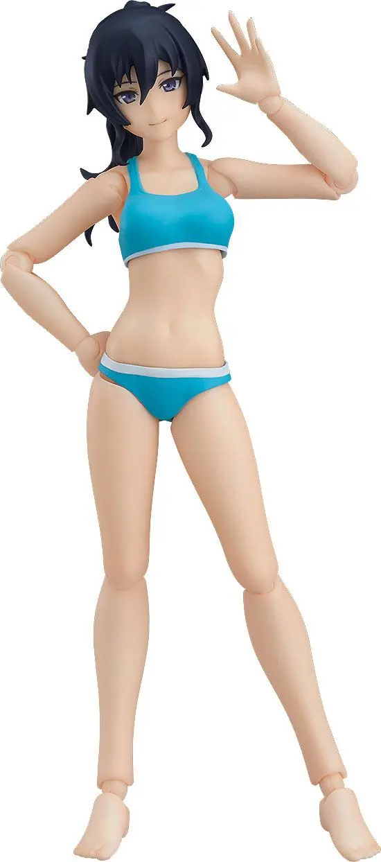 Original Character Figma Female Swimsuit Body (Makoto) akciófigura 13 cm termékfotó