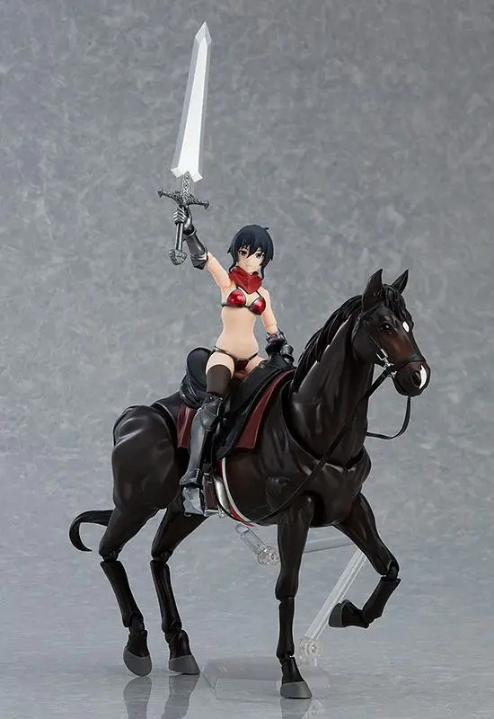 Original Character Figma Horse ver. 2 (Dark Bay) akciófigura 19 cm termékfotó