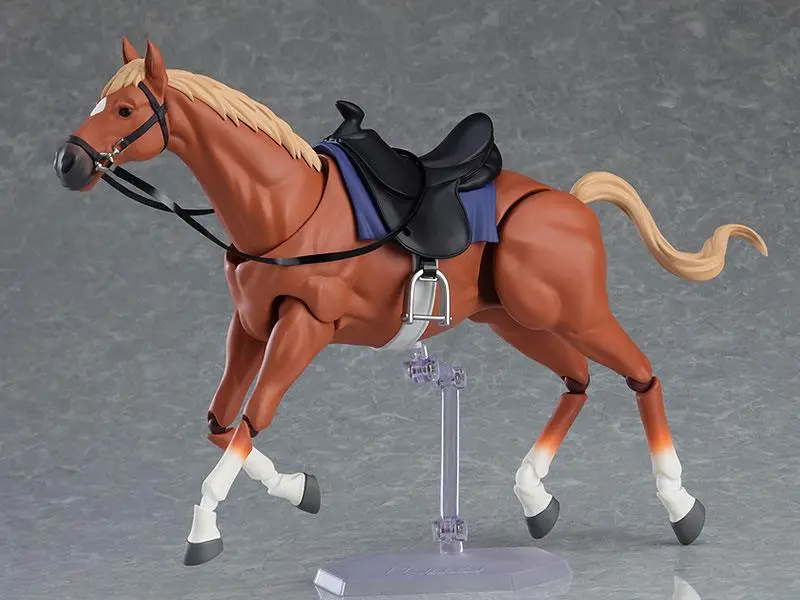 Original Character Figma Horse ver. 2 (Light Chestnut) akciófigura 19 cm termékfotó