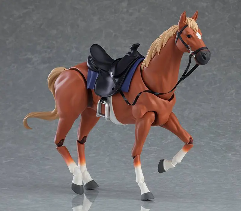 Original Character Figma Horse ver. 2 (Light Chestnut) akciófigura 19 cm termékfotó
