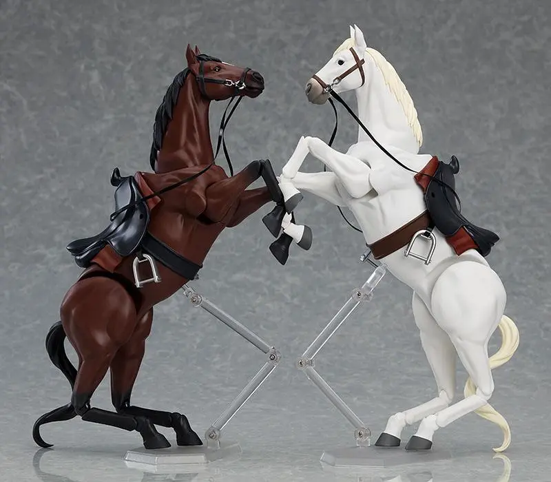 Original Character Figma Horse ver. 2 (White) akciófigura 19 cm termékfotó