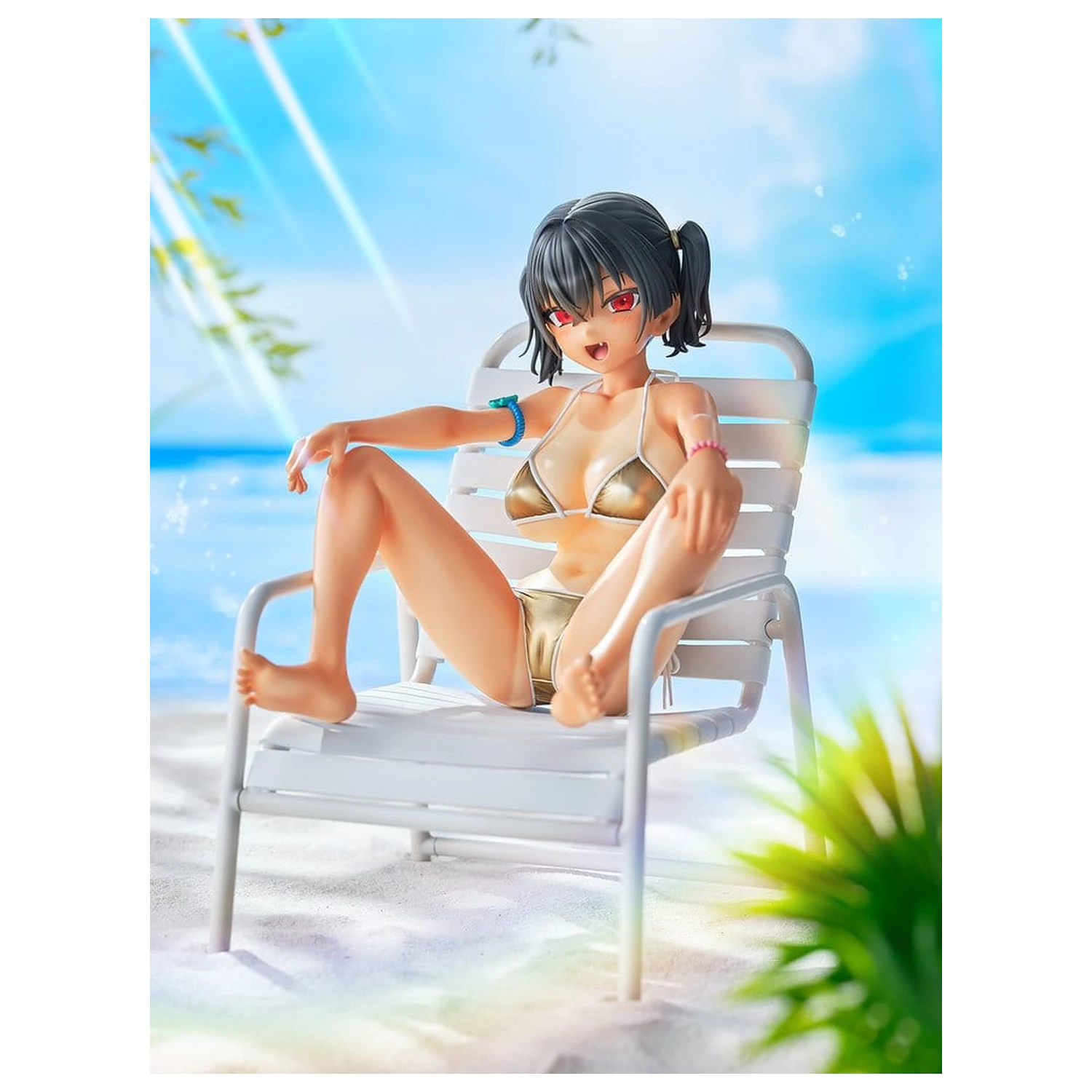 Original Character figura 1/5 Nocturnas Sasaki Kanna–Gold Bikini Ver.23 cm termékfotó