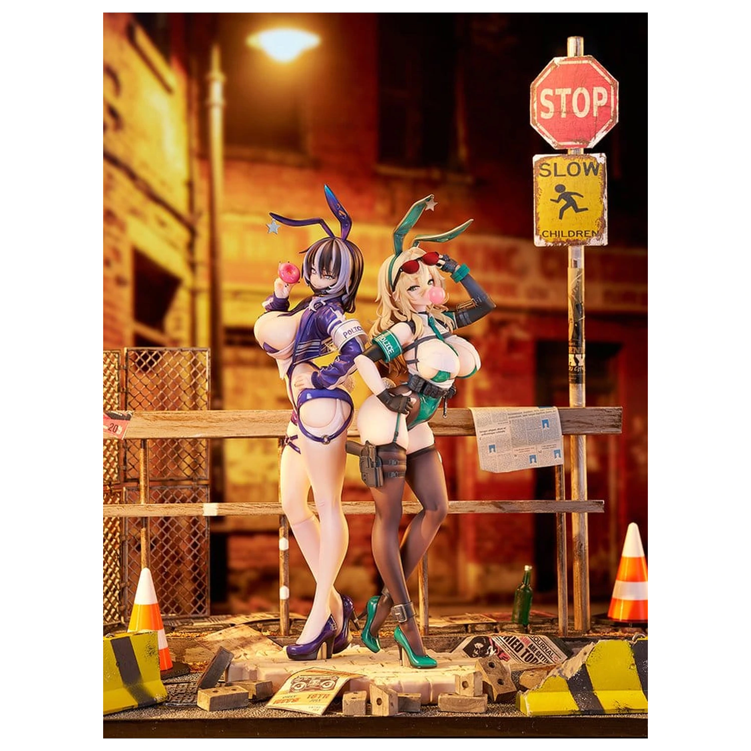Original Character figura 1/6 Bunny Cops_02 Illustration by CheLA77 30 cm termékfotó
