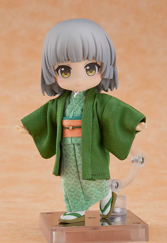 Original Character for Nendoroid Doll Figures Outfit Set: Kimono - Girl (Green) termékfotó