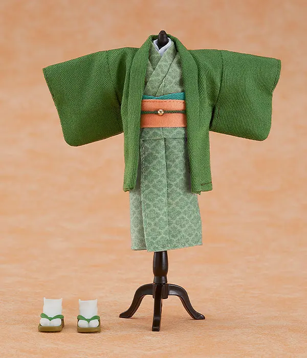 Original Character for Nendoroid Doll Figures Outfit Set: Kimono - Girl (Green) termékfotó
