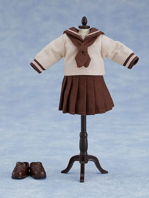 Original Character for Nendoroid Doll Figures Outfit Set:Long-Sleeved Sailor Outfit (Beige) figura kiegészítő csomag termékfotó
