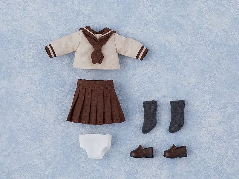 Original Character for Nendoroid Doll Figures Outfit Set:Long-Sleeved Sailor Outfit (Beige) figura kiegészítő csomag termékfotó