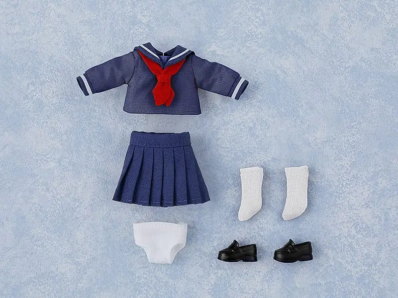 Original Character for Nendoroid Doll Figures Outfit Set: Long-Sleeved Sailor Outfit (Navy) figura kiegészítő csomag termékfotó