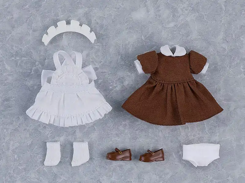 Original Character for Nendoroid Doll Figures Outfit Set: Maid Outfit Mini (Brown) termékfotó