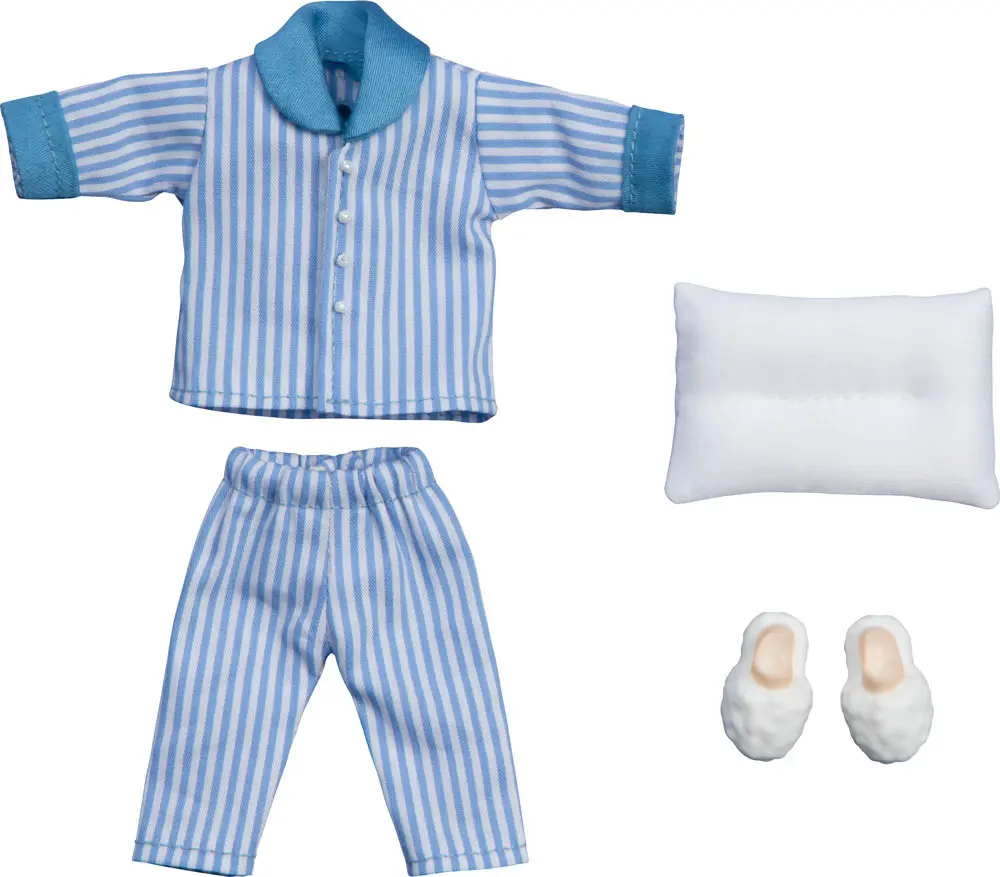 Original Character for Nendoroid Doll Figures Outfit Set: Pajamas (Blue) termékfotó