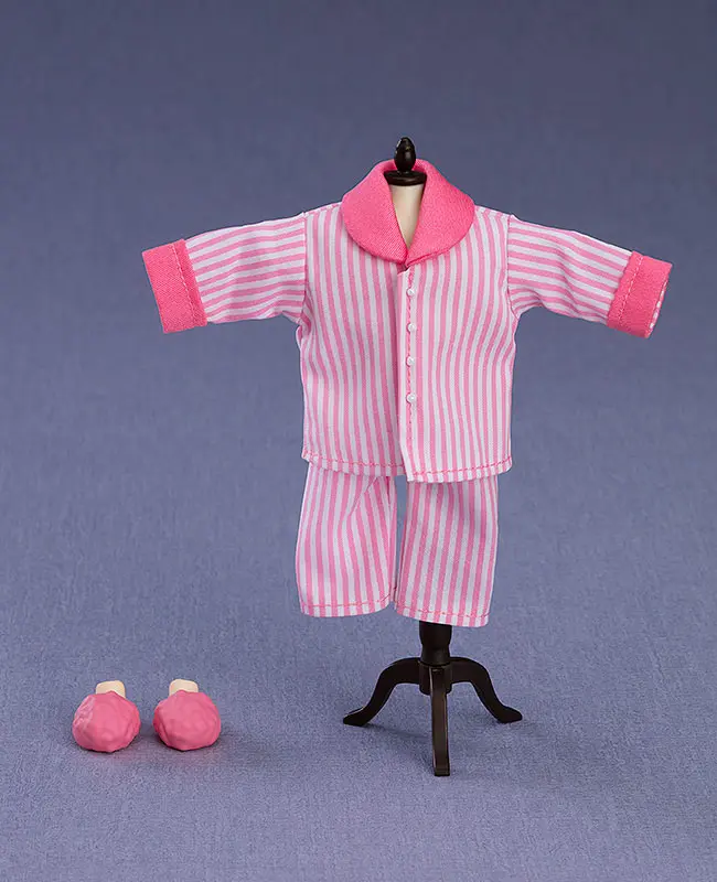 Original Character for Nendoroid Doll Figures Outfit Set: Pajamas (Pink) termékfotó