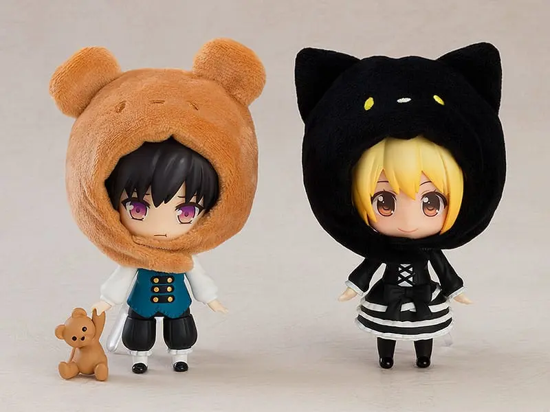 Original Character for Nendoroid More Figures Outfit Set: Hood (Black Cat) figura kiegészítő termékfotó