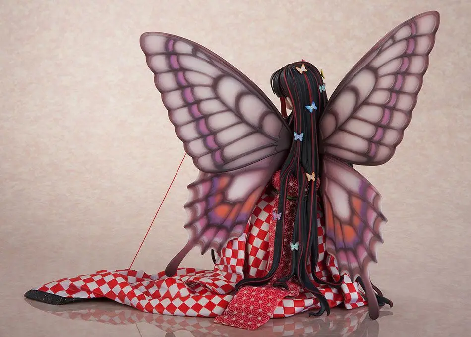 Original Character Hoteri Red Butterfly Illustration by Jin Happobi PVC szobor figura 16 cm termékfotó