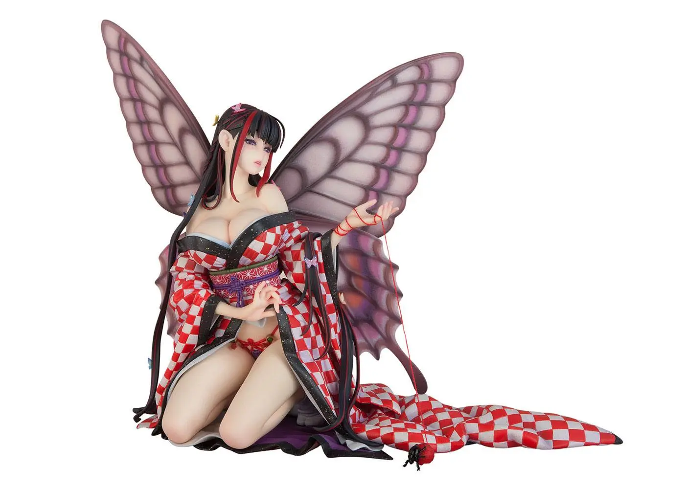 Original Character Hoteri Red Butterfly Illustration by Jin Happobi PVC szobor figura 16 cm termékfotó