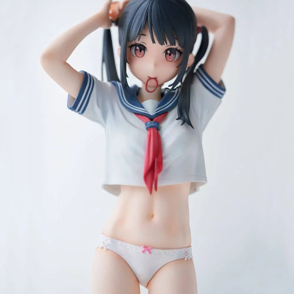 Original Character Kantoku In The Middle Of Sailor Suit PVC szobor figura 28 cm termékfotó