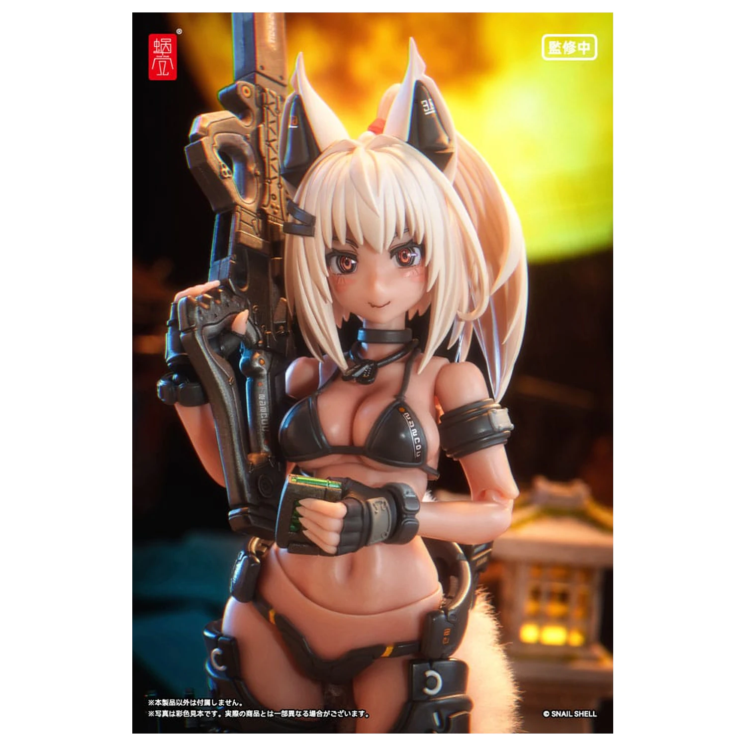 Original Character Kit 1/12 RA-04 Kitsunebi Senki Honoka Swimsuit Ver. akciófigura 15 cm  termékfotó