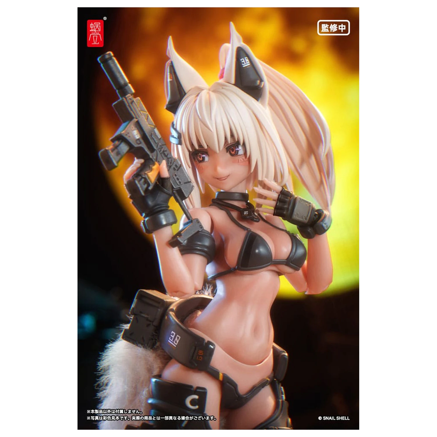 Original Character Kit 1/12 RA-04 Kitsunebi Senki Honoka Swimsuit Ver. akciófigura 15 cm  termékfotó