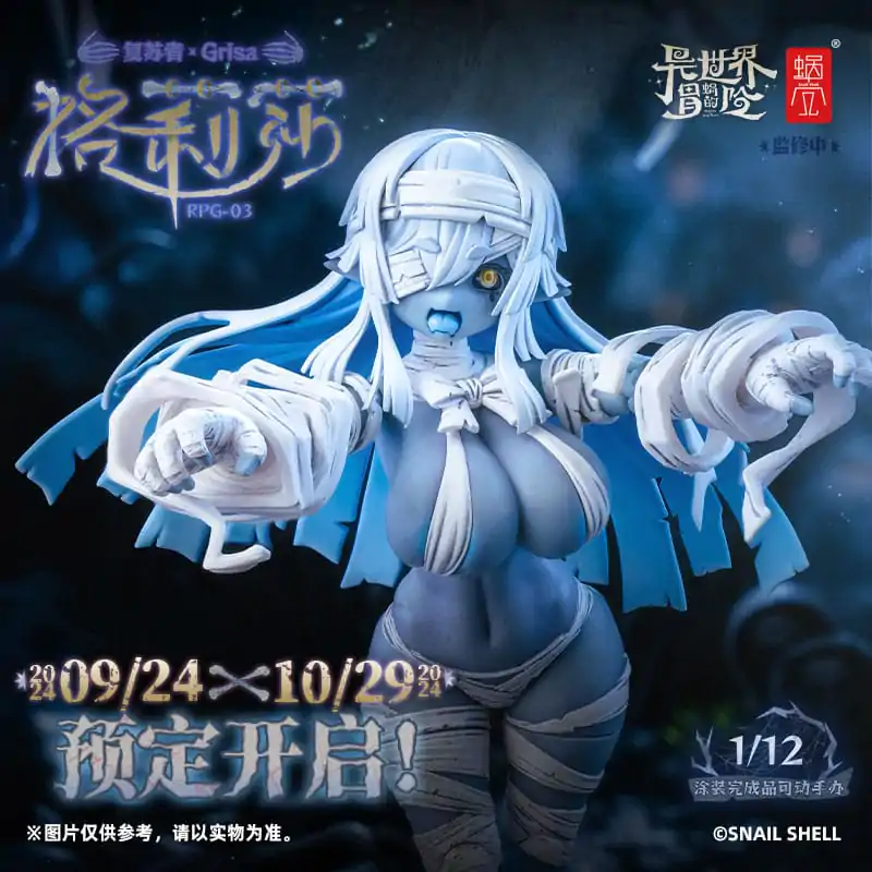 Original Character Kit 1/12 RPG-03 Zombie Girl Grisa akciófigura 15 cm termékfotó