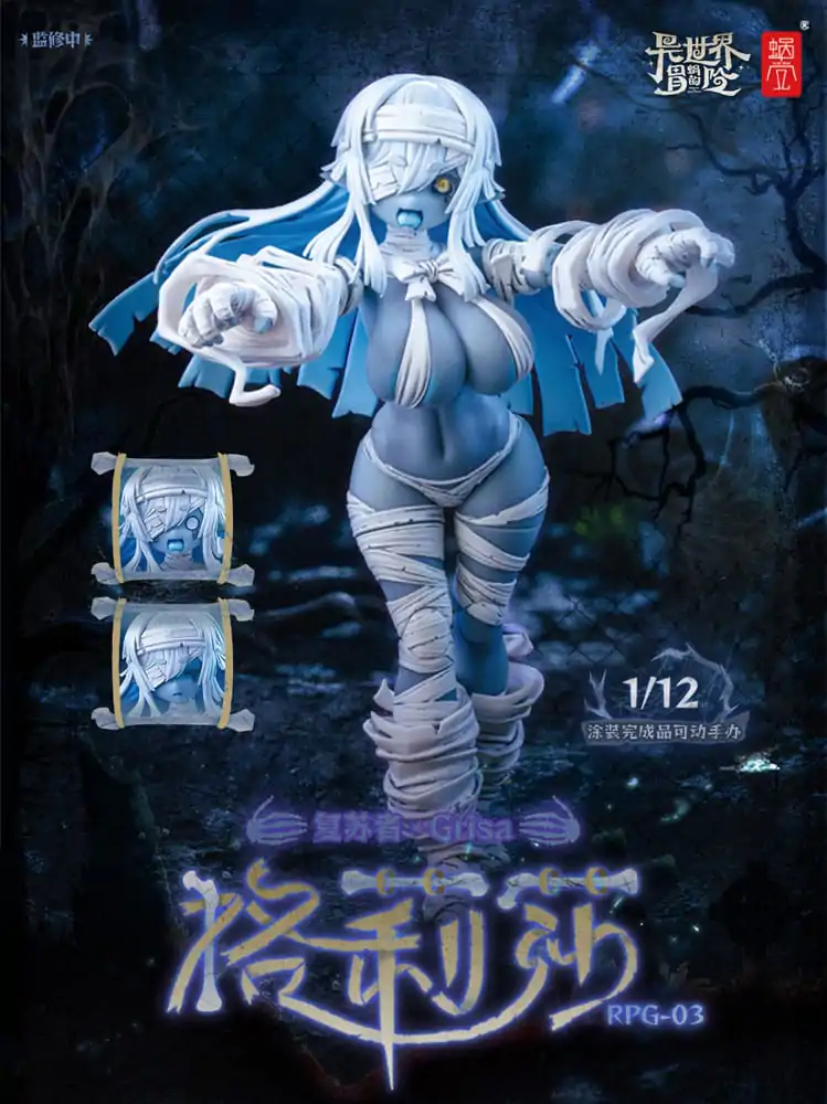 Original Character Kit 1/12 RPG-03 Zombie Girl Grisa akciófigura 15 cm termékfotó