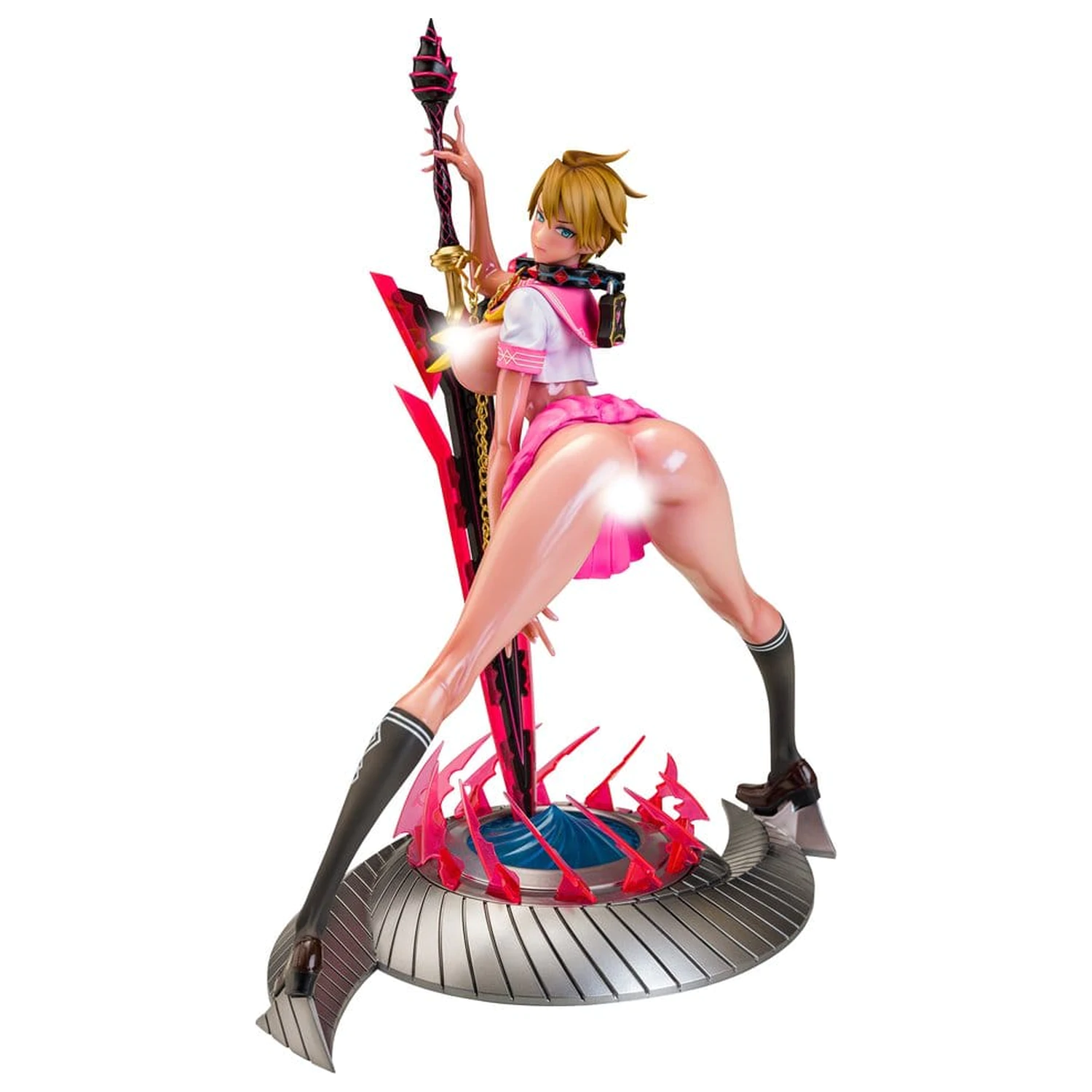 Original Character Mahou Shoujo Series szobor figura 1/6 Rui Asuka Pink Summer Sailor Ver. Illustration by Raita 29 cm termékfotó