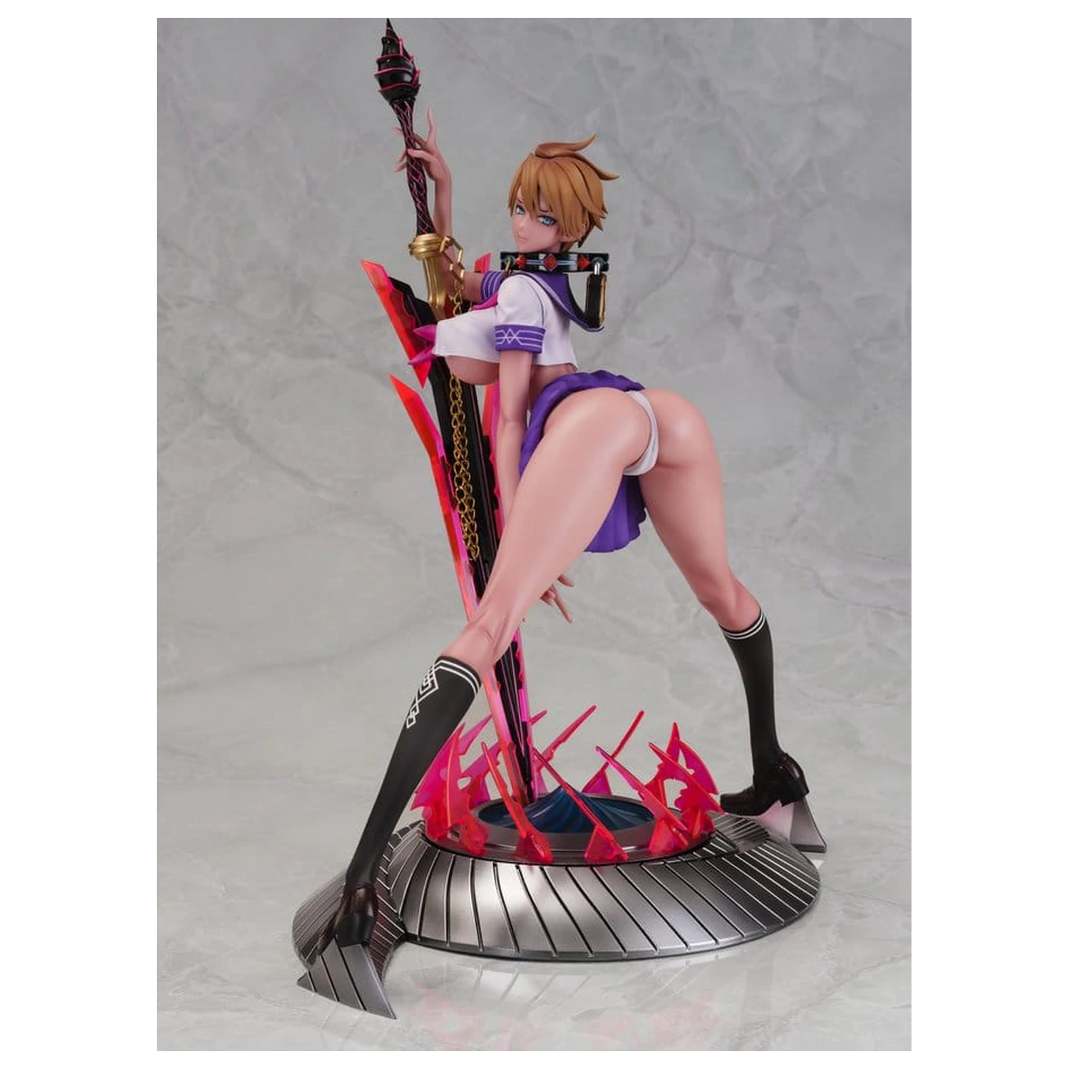 Original Character Mahou Shoujo Series szobor figura 1/6 Rui Asuka Summer Sailor Uniform Ver. Illustration by Raita 29 cm termékfotó