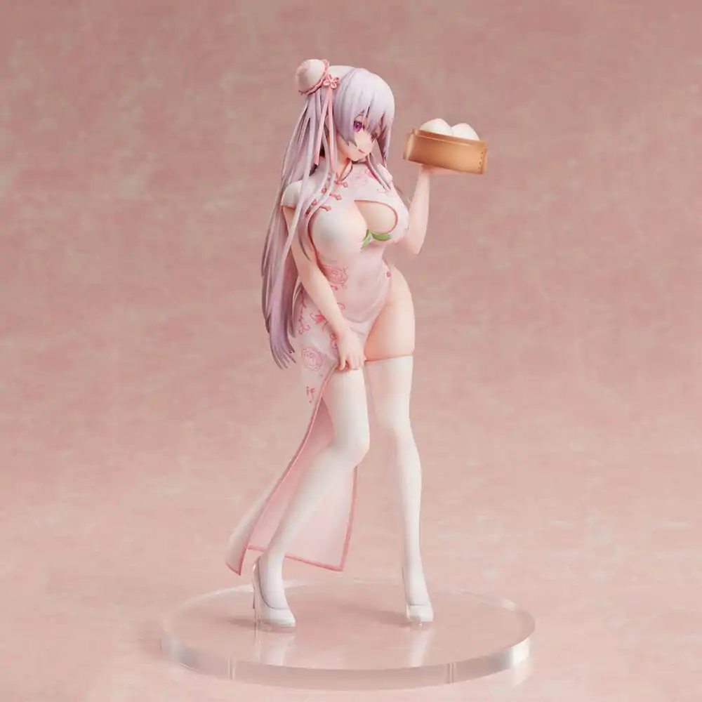 Original Character Miko Illustration Momoman-chan PVC szobor figura 29 cm termékfotó