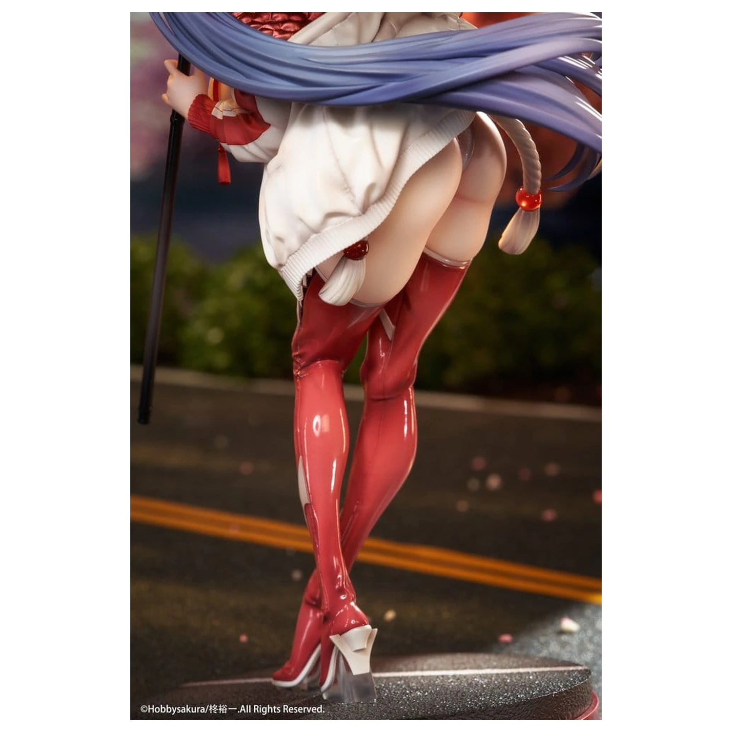 Original Character Miko Shoujo 1/7 Miko Race Queen Ver. PVC figura 33 cm termékfotó