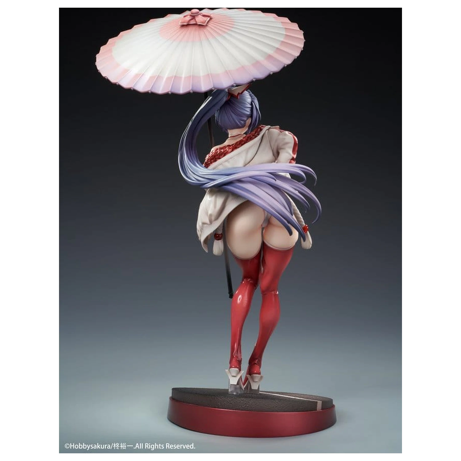 Original Character Miko Shoujo 1/7 Miko Race Queen Ver. PVC figura 33 cm termékfotó