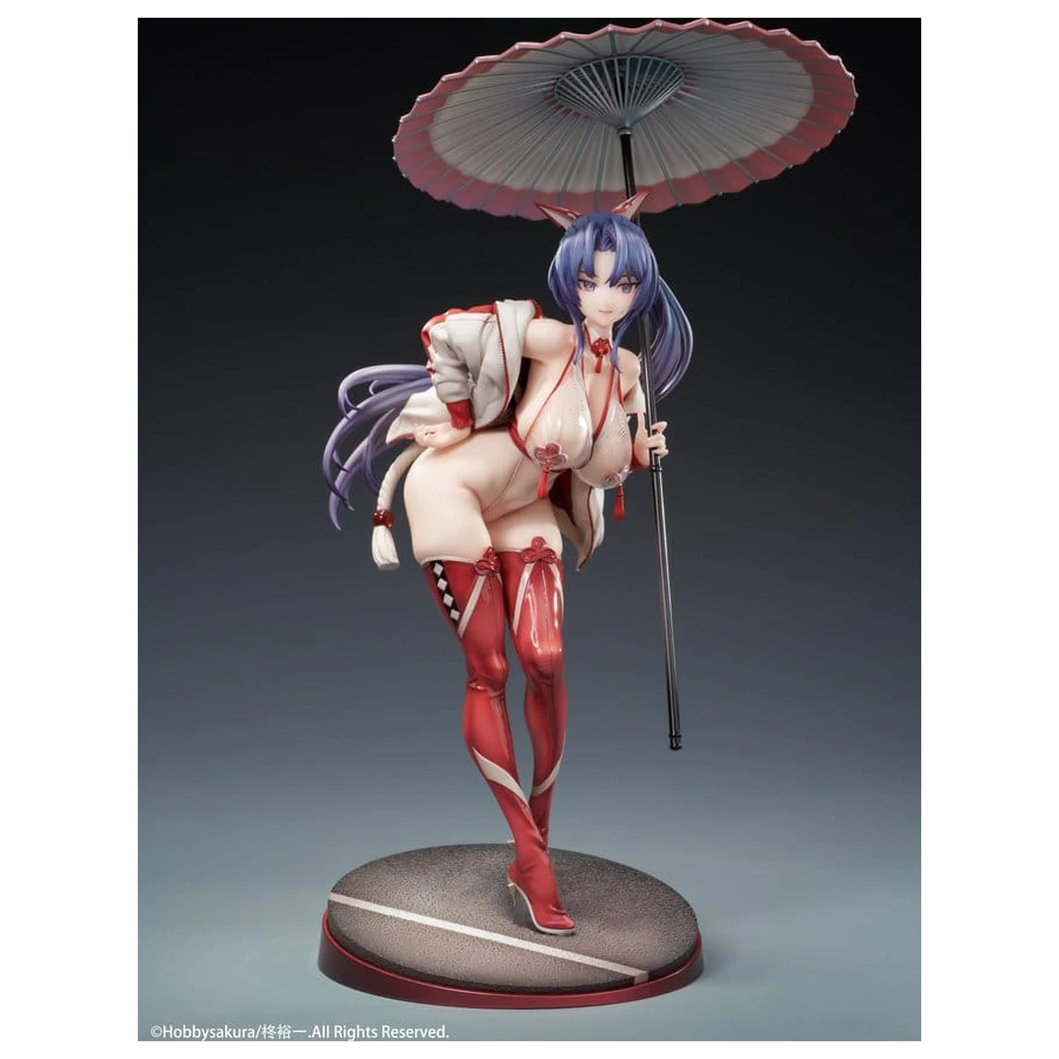 Original Character Miko Shoujo 1/7 Miko Race Queen Ver. PVC figura Deluxe Edition 33 cm termékfotó