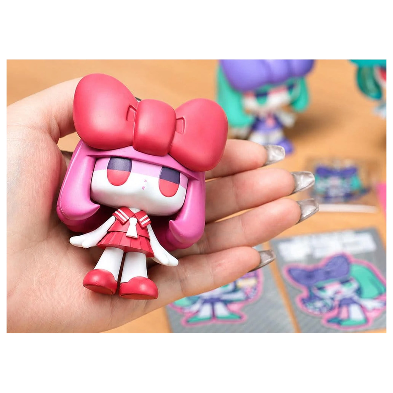 Original Character Műanyag modell készlet TIYOKO: Strawberry Color 8 cm termékfotó