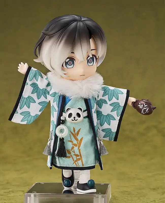 Original Character Nendoroid Doll akciófigura Chinese-Style Panda Mahjong: Laurier 14 cm termékfotó