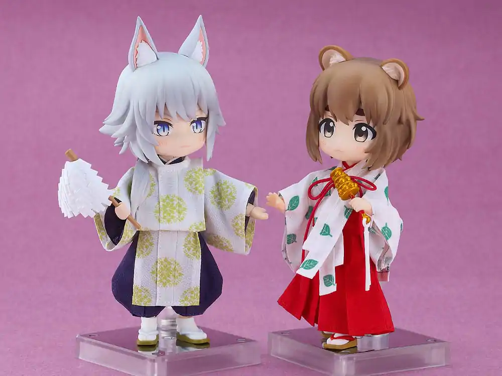 Original Character Nendoroid Doll akciófigura Fox Kannushi: Rei 14 cm termékfotó