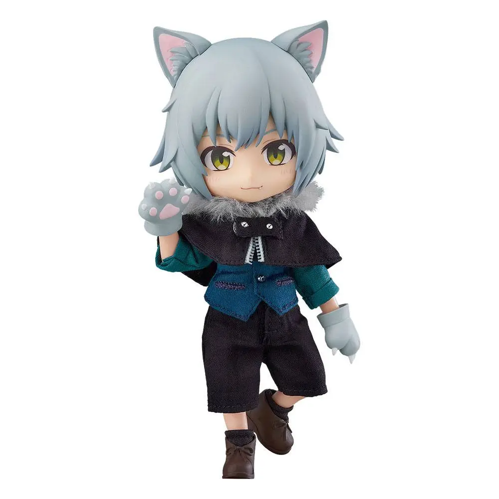 Original Character Nendoroid Doll akciófigura Wolf: Ash 14 cm termékfotó