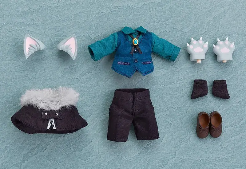 Original Character Nendoroid Doll akciófigura Wolf: Ash 14 cm termékfotó