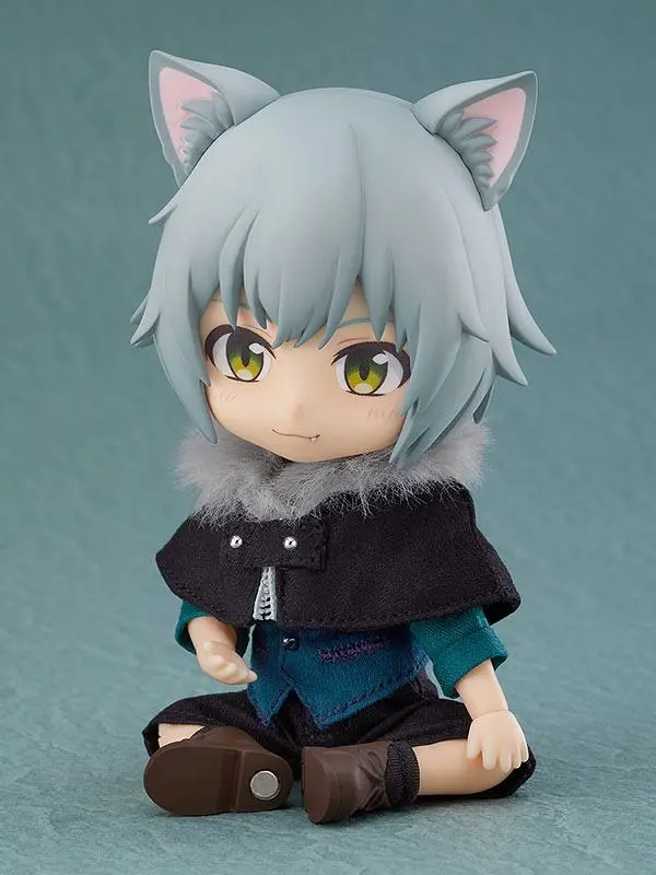 Original Character Nendoroid Doll akciófigura Wolf: Ash 14 cm termékfotó