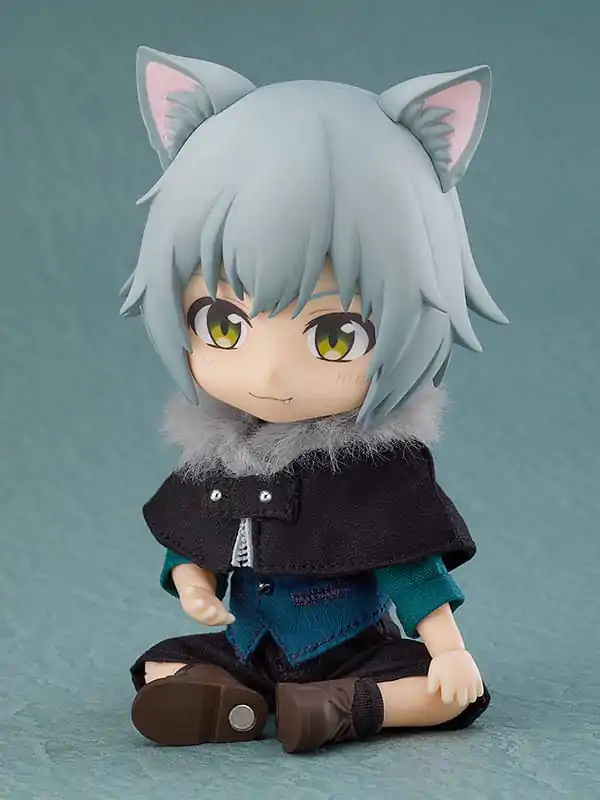 Original Character Nendoroid Doll akciófigura Wolf: Ash 14 cm (re-run) termékfotó