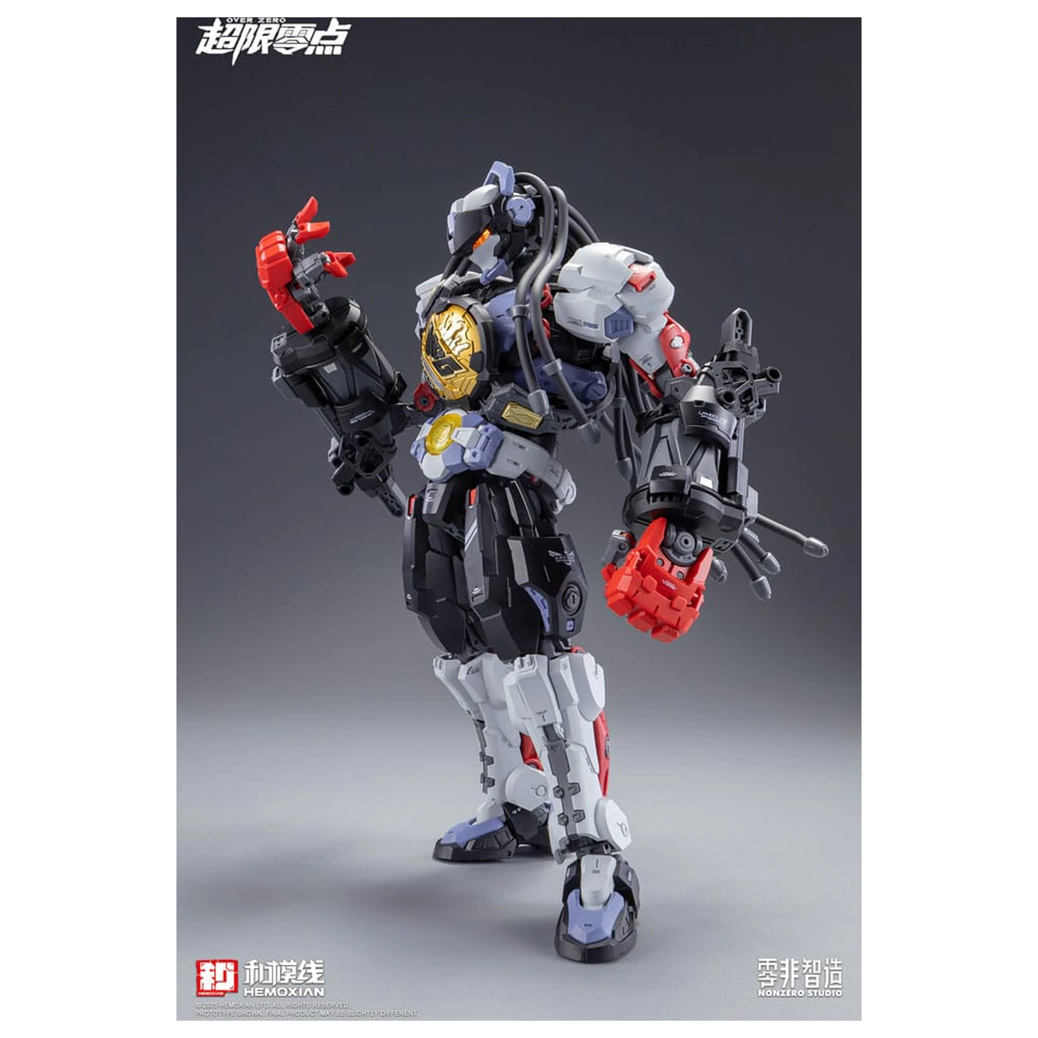 Original Character Over Zero Series 1/10 Baki modell készlet 21 cm    termékfotó