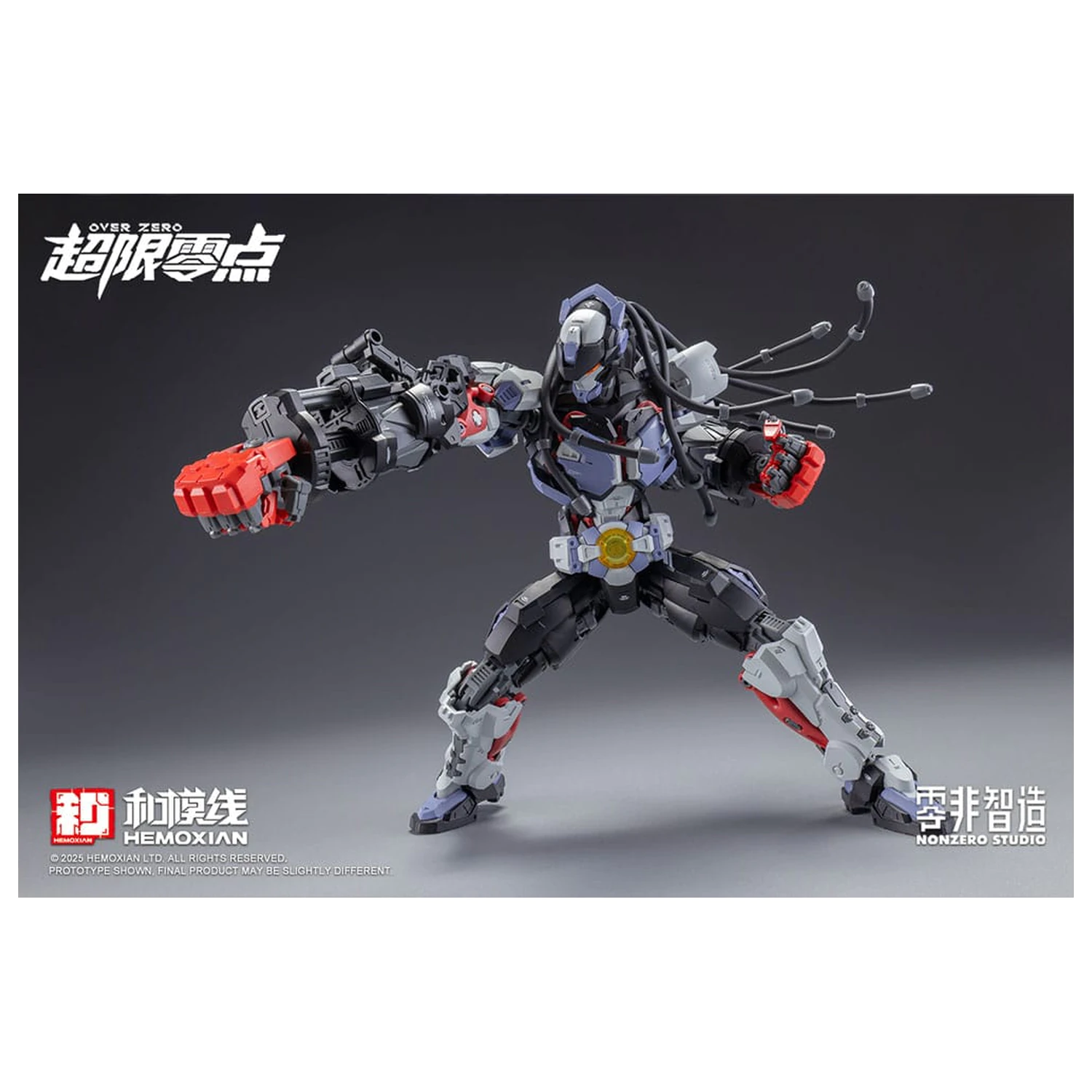 Original Character Over Zero Series 1/10 Baki modell készlet 21 cm    termékfotó