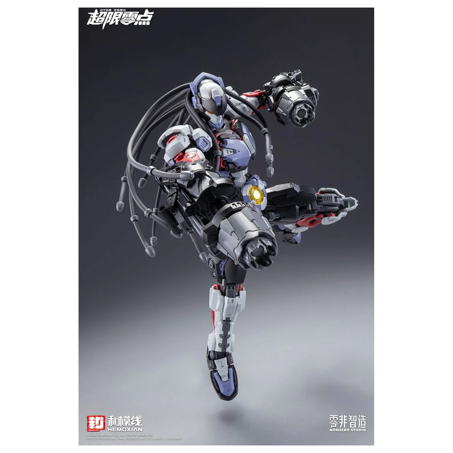 Original Character Over Zero Series 1/10 Baki modell készlet 21 cm    termékfotó