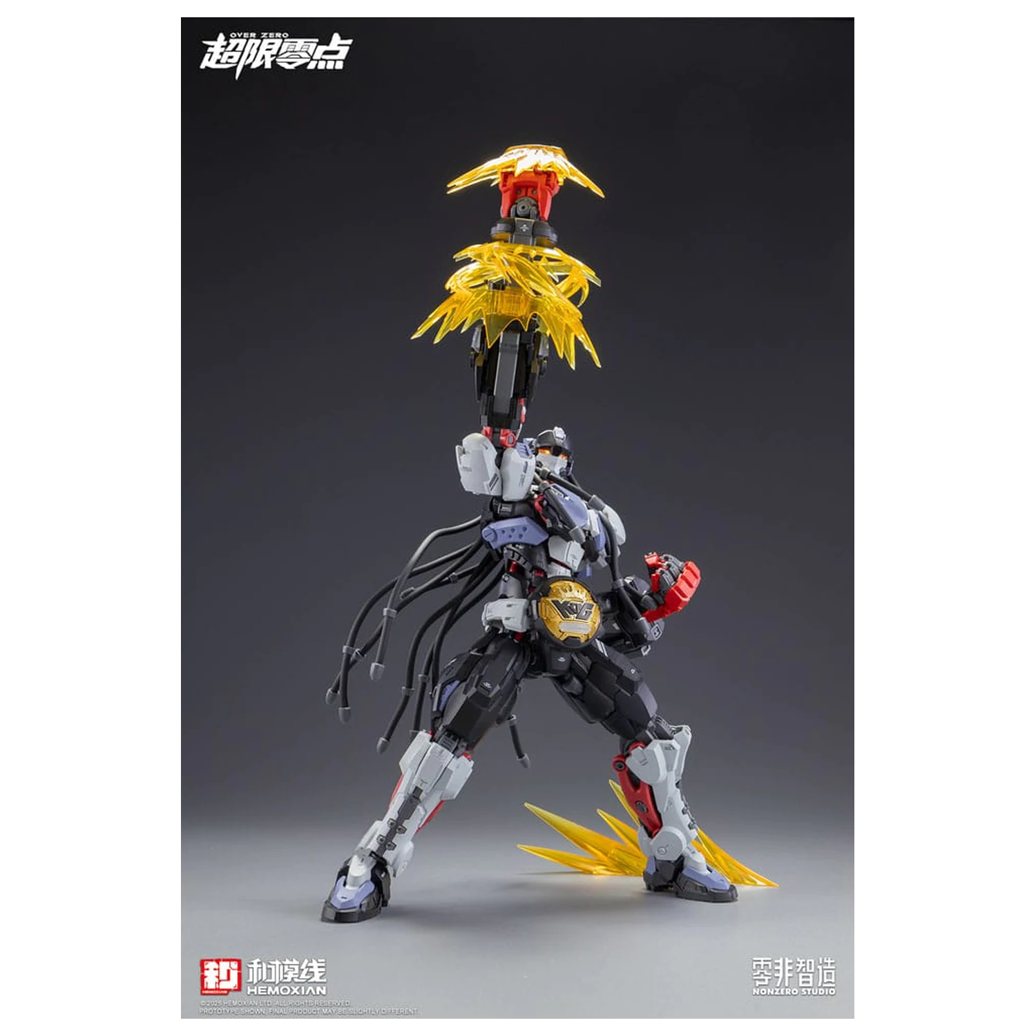 Original Character Over Zero Series 1/10 Baki modell készlet 21 cm    termékfotó