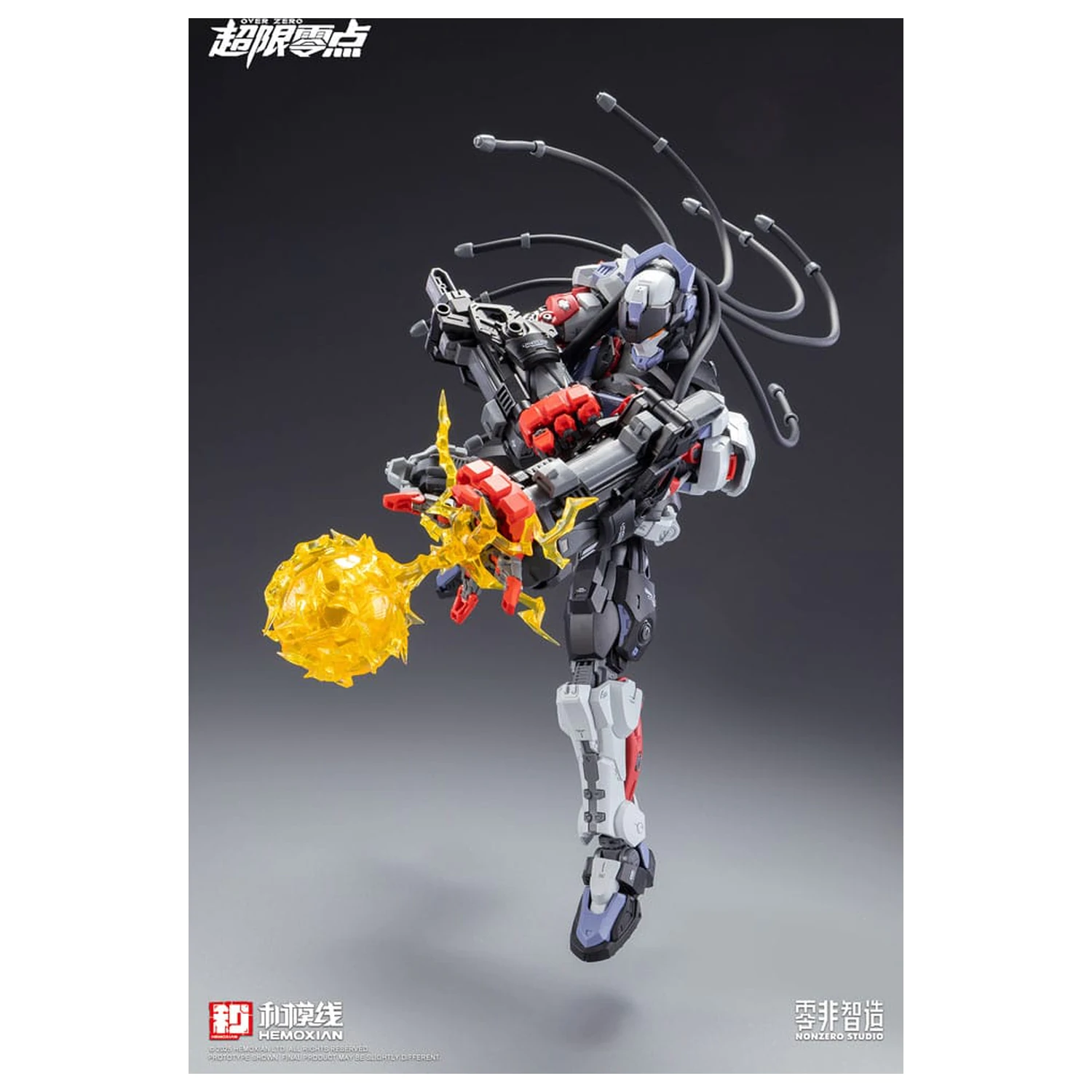 Original Character Over Zero Series 1/10 Baki modell készlet 21 cm    termékfotó