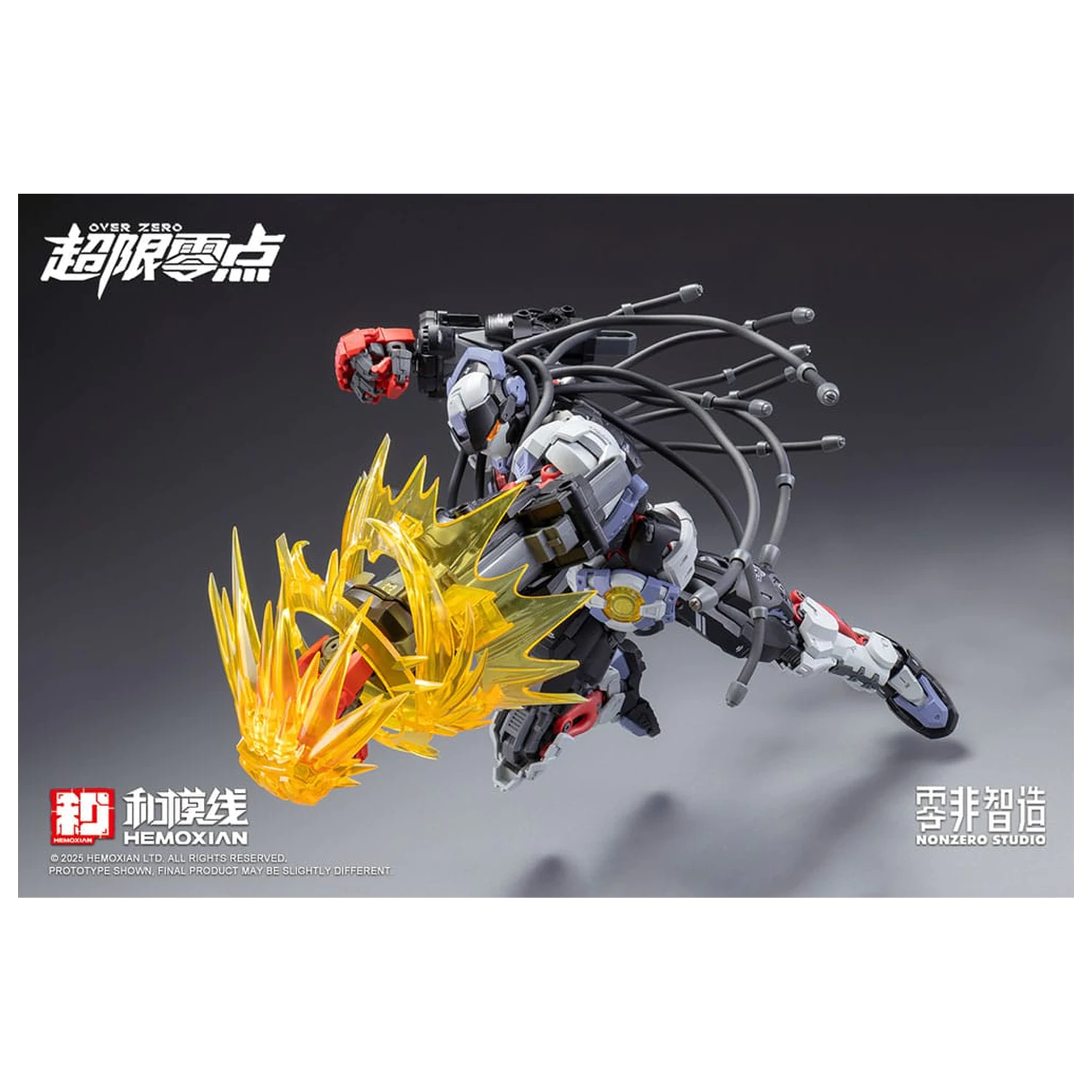 Original Character Over Zero Series 1/10 Baki modell készlet 21 cm    termékfotó