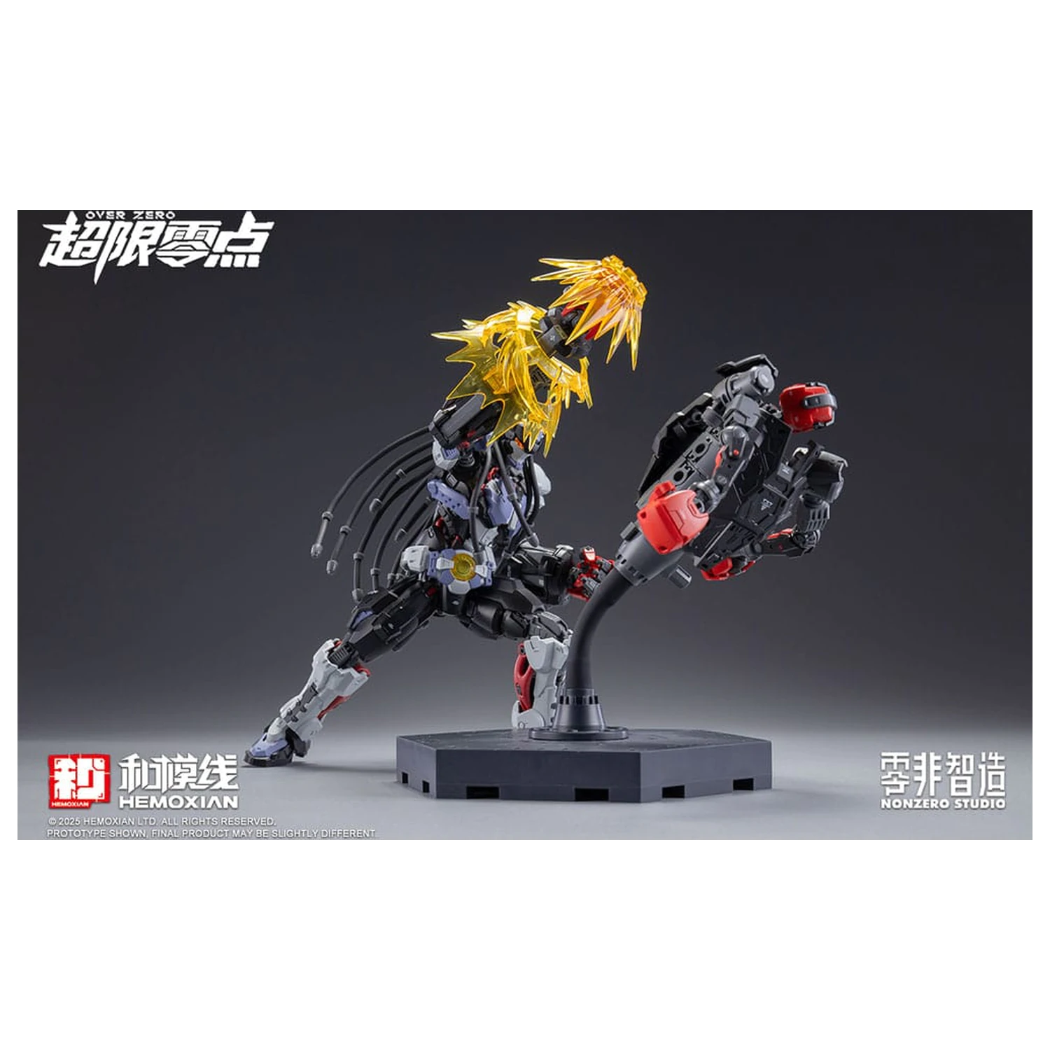 Original Character Over Zero Series 1/10 Baki modell készlet 21 cm    termékfotó