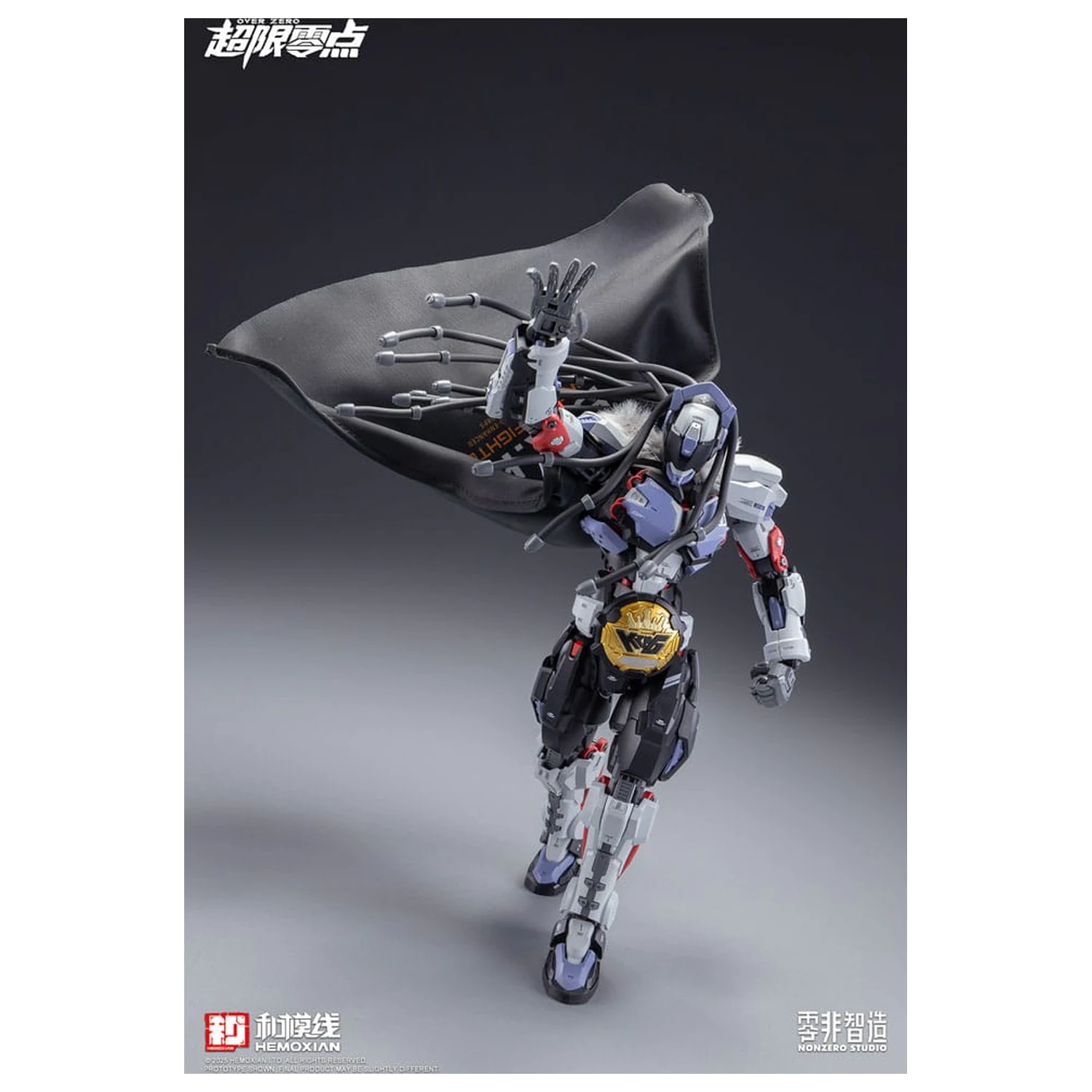 Original Character Over Zero Series 1/10 Baki modell készlet 21 cm    termékfotó