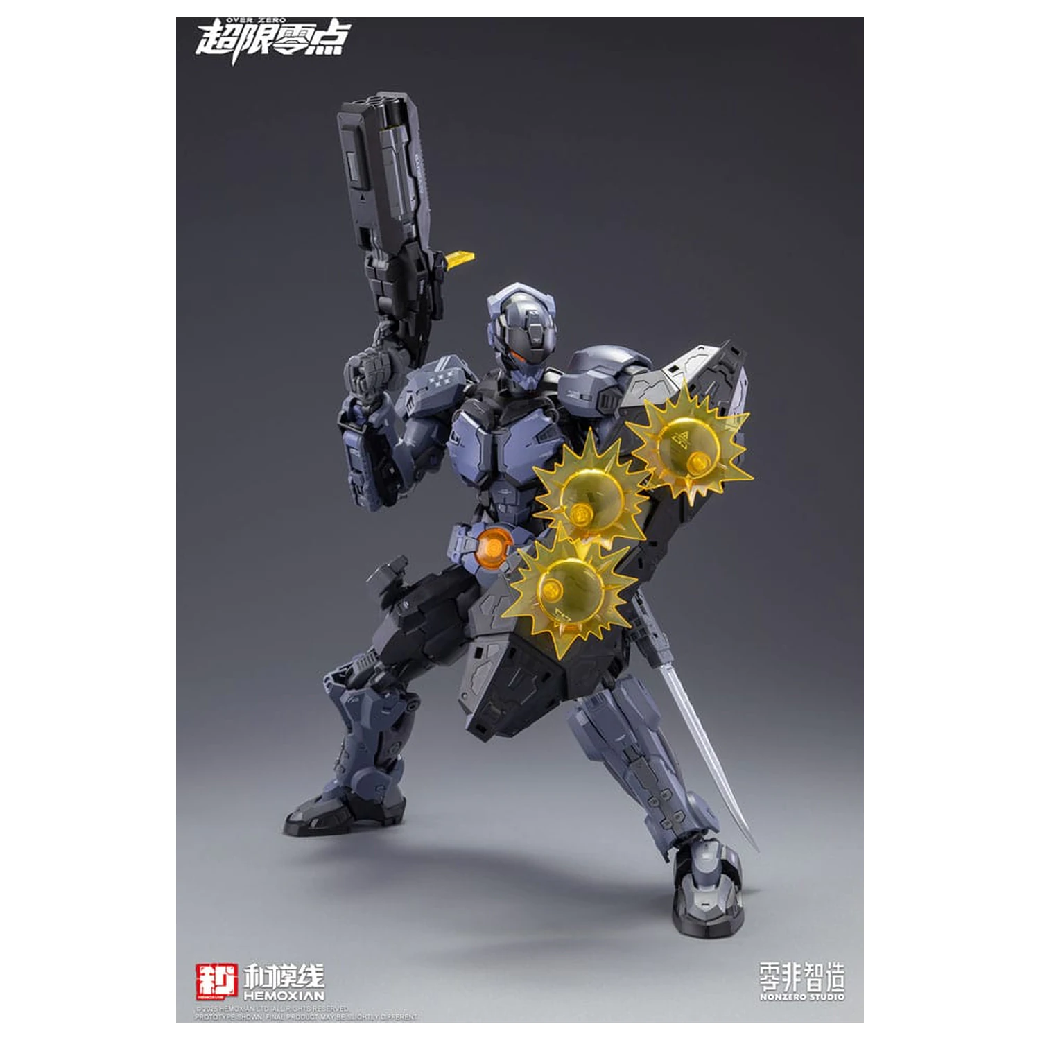 Original Character Over Zero Series 1/10 Baki modell készlet 21 cm    termékfotó