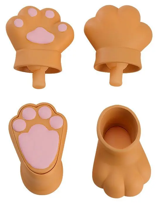 Original Character Parts for Nendoroid Doll Figures Animal Hand Parts csomag (Brown) termékfotó