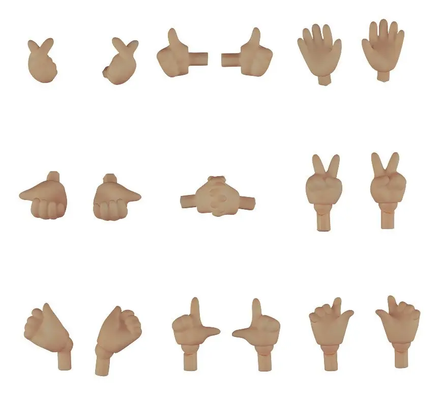 Original Character Parts for Nendoroid Doll figures Hand Parts csomag 02 (Cinnamon) termékfotó