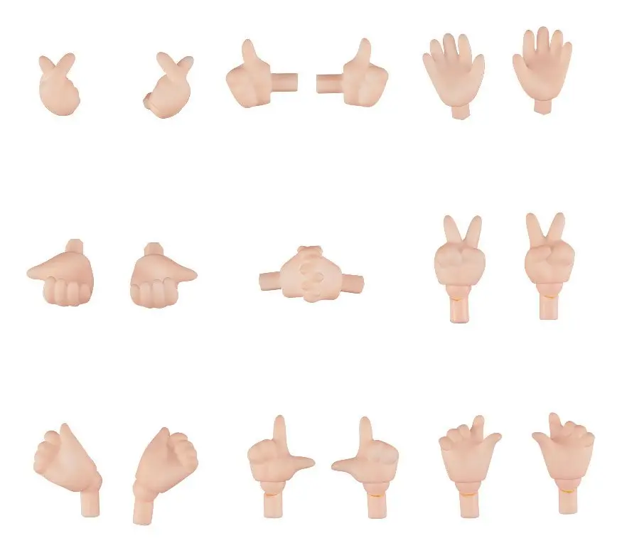 Original Character Parts for Nendoroid Doll figures Hand Parts Set 02 (Cream) termékfotó
