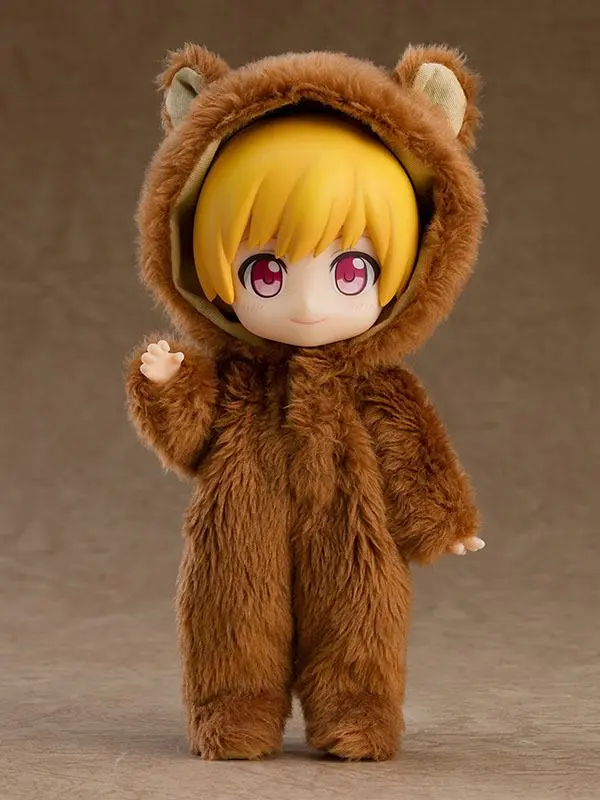 Original Character Parts for Nendoroid Doll Figures Kigurumi Pajamas (Bear - Brown) termékfotó